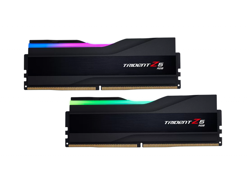 Памет G.SKILL Trident Z5 Black RGB 32GB (2x16GB) DDR5 7200MHz CL34 F5-7200J3445G16GX2-TZ5RK 1.40V, Intel XMP