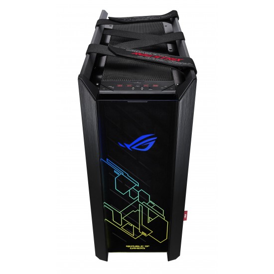 Кутия ASUS ROG Strix Helios, ATX/EATX, Mid-Tower, Aura Sync ARGB
