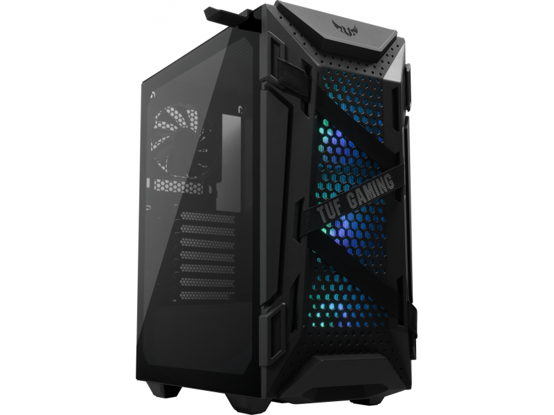 Кутия ASUS TUF Gaming GT301, Mid-Tower, Aura Sync ARGB, Черна