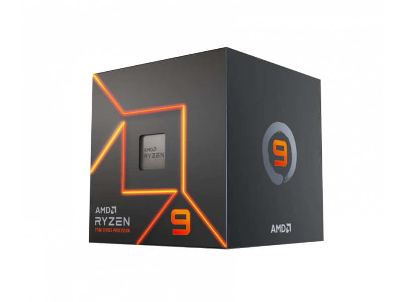 Процесор AMD RYZEN 9 7900 12-Core 3.7 GHz (5.4 GHz Turbo) 64MB/65W/AM5/BOX