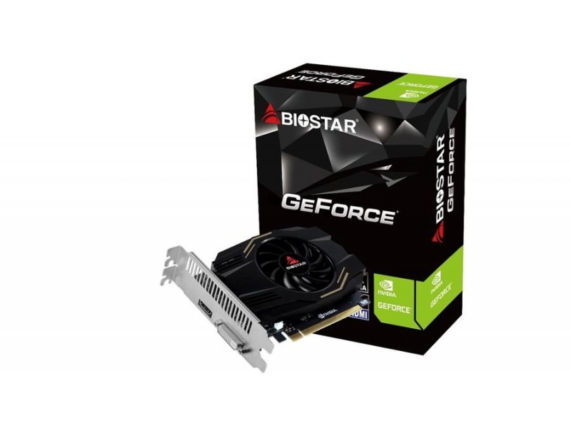 Видео карта BIOSTAR GeForce GT1030, 4GB, DDR4, 64bit, DVI-I, HDMI