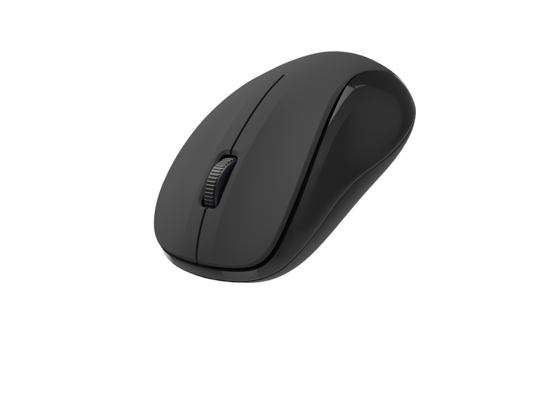 Безжична мишка Hama MW-300 V2, Оптична, 3-бутонна, Тиха, USB, Черна