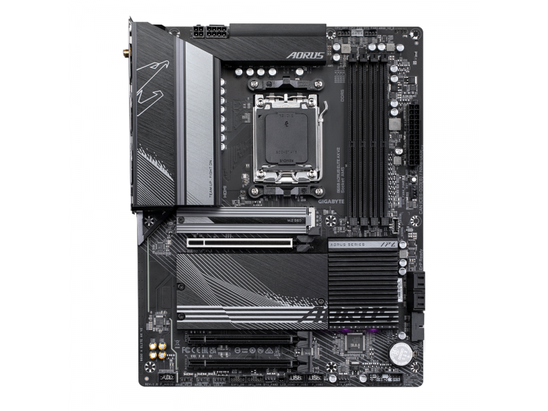 Дънна платка GIGABYTE B650 AORUS ELITE AX V2, Socket AM5, Wi-Fi 6E, DDR5