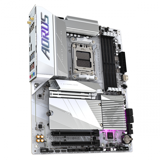Дънна платка GIGABYTE B650E AORUS ELITE X ICE, Socket AM5, WiFi 6E, DDR5 