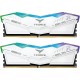 Памет Team Group T-Force Delta RGB White DDR5 32GB (2x16GB) 6000MHz CL38 FF4D532G6000HC38ADC01