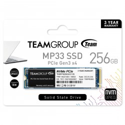 SSD Team Group MP33, M.2 2280 256GB PCI-e 3.0 x4 NVMe SSD Team Group MP33, M.2 2280 256GB PCI-e 3.0 x4 NVMe