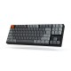 Геймърска Механична клавиатура Keychron K8 Aluminum TKL Gateron Blue Switch RGB LED Gateron Blue Switch ABS