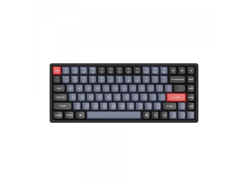 Геймърска механична клавиатура Keychron K2 Pro Hot-Swappable Keychron K Pro Mechanical Blue Switch, RGB Backlight Aluminium Frame