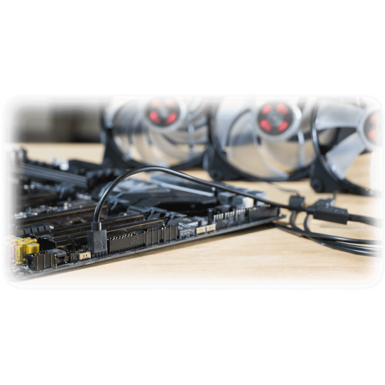 Сплитер Кабел Cooler Master R4-ACCY-RGBS-R2, 1 към 3 RGB