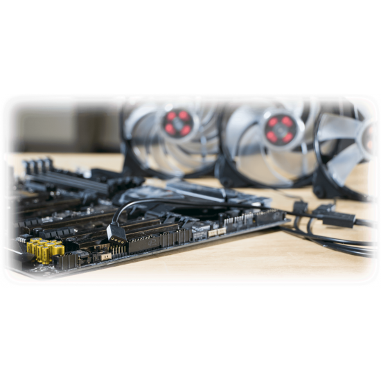 Сплитер Кабел Cooler Master R4-ACCY-RGBS-R2, 1 към 3 RGB