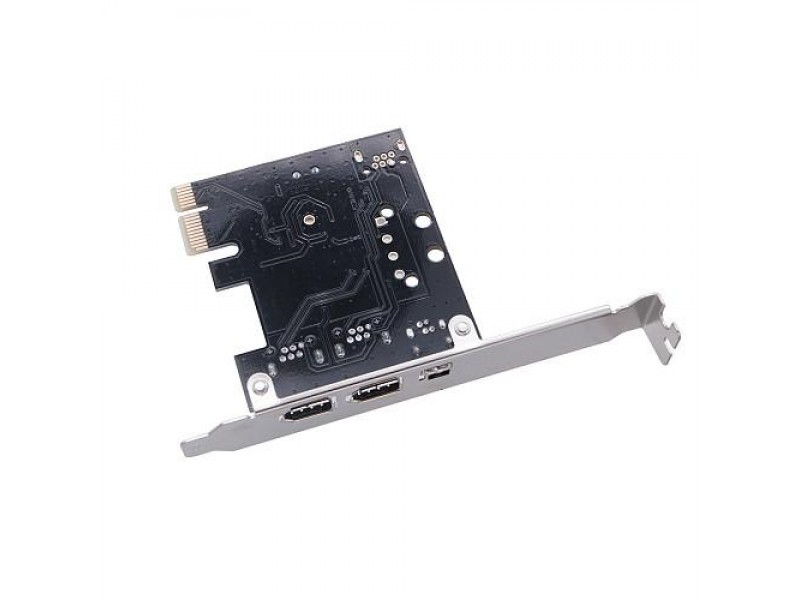 Контролер ESTILLO 1394AV 3+1 port 1394 FireWire PCI ex Host Adapter, Low profile