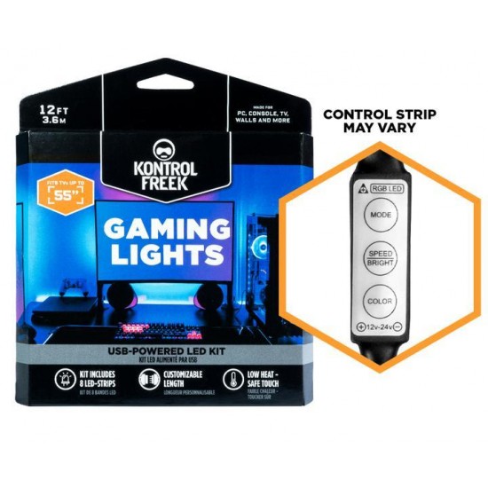 RGB лента KontrolFreek Gaming Lights Kit, USB (3.6m)