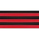 Комплект оплетени кабели Cooler Master, Червено/Черни
