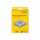 Докинг станция Delock, За M.2 NVMe PCIe SSD, USB-C 3.2 Gen 2
