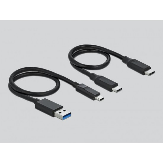 Докинг станция Delock, За M.2 NVMe PCIe SSD, USB-C 3.2 Gen 2
