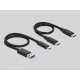 Докинг станция Delock, За M.2 NVMe PCIe SSD, USB-C 3.2 Gen 2
