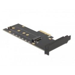 Карта за разширение на слотове Delock, PCI Express x4 към 1 x internal NVMe M.2 Key M, RGB LED, Low Profile Карта за разширение на слотове Delock, PCI Express x4 към 1 x internal NVMe M.2 Key M, RGB LED, Low Profile