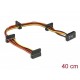 Кабел Power SATA  > 4 x SATA 15 Pin, 40cm