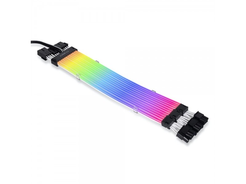 Удължителни RGB за кабели Lian-Li Strimer Plus V2, GPU, Triple 8-pin, ARGB