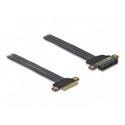 Riser карта DeLock, PCI Express x4 към x4, 30 см.
