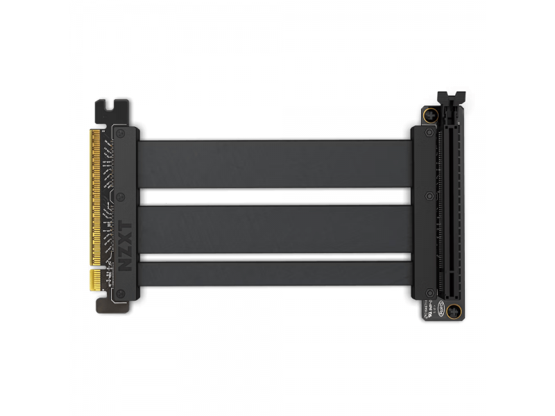 Кабел за вертикален монтаж за видео карта NZXT Riser Cable 220mm PCI-E x16 4.0