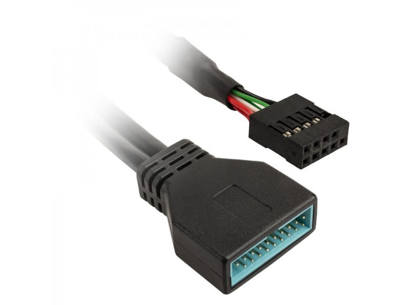 Kolink USB адаптер от USB 2.0 8-pin към USB 3.0 19-pin - 0.15m