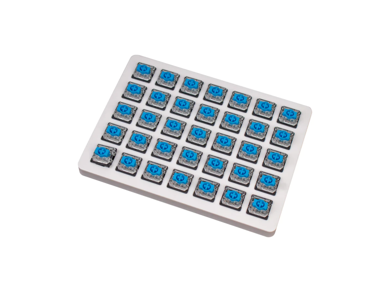 Суичове за механична клавиатура Keychron Gateron Low Profile 2.0 Blue Switch Set 110 броя