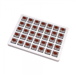 Суичове за механична клавиатура Keychron Gateron Low Profile 2.0 Brown Switch Set 110 броя