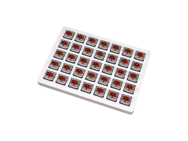 Суичове за механична клавиатура Keychron Gateron Low Profile 2.0 Brown Switch Set 110 броя
