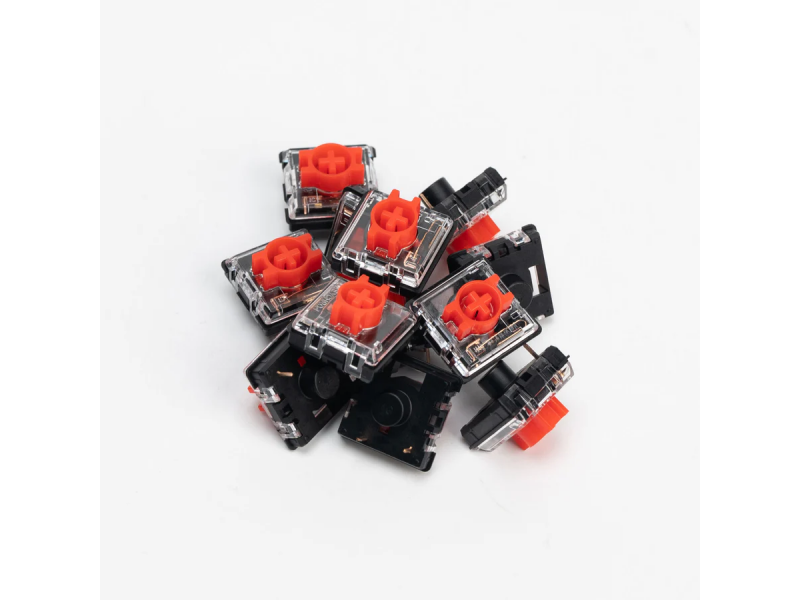 Суичове за механична клавиатура Keychron Low Profile Red Switch Set 110 броя