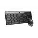 Комплект клавиатура и мишка A4TECH Fstyler FB2535C, Bluetooth & 2.4G, Черен/Сив