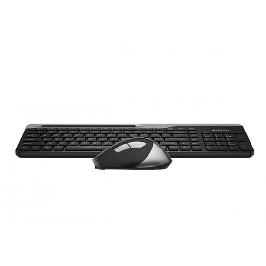 Комплект клавиатура и мишка A4TECH Fstyler FB2535C, Bluetooth & 2.4G, Черен/Сив