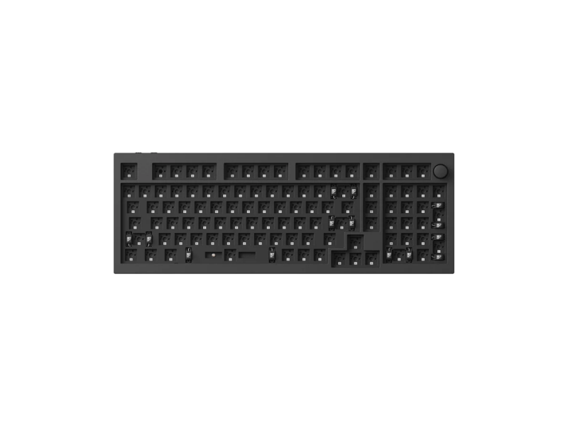 Основа за клавиатура Keychron Q5 Max QMK/VIA Barebone Knob, Carbon Black