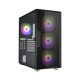 Кутия FSP CUT592 Black ARGB TG, E-ATX Full - Tower
