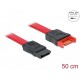 Интерфейсен кабел SATA III Delock 83954, удължителен. 0.50 m, червен
