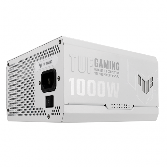 Захранващ блок ASUS TUF Gaming White 1000W, 80+ Gold PCIe 5.0, Fully Modular