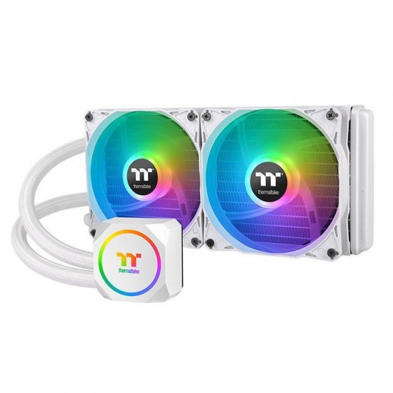 Охладител за процесор Thermaltake TH240 Snow ARGB Sync Intel/AMD