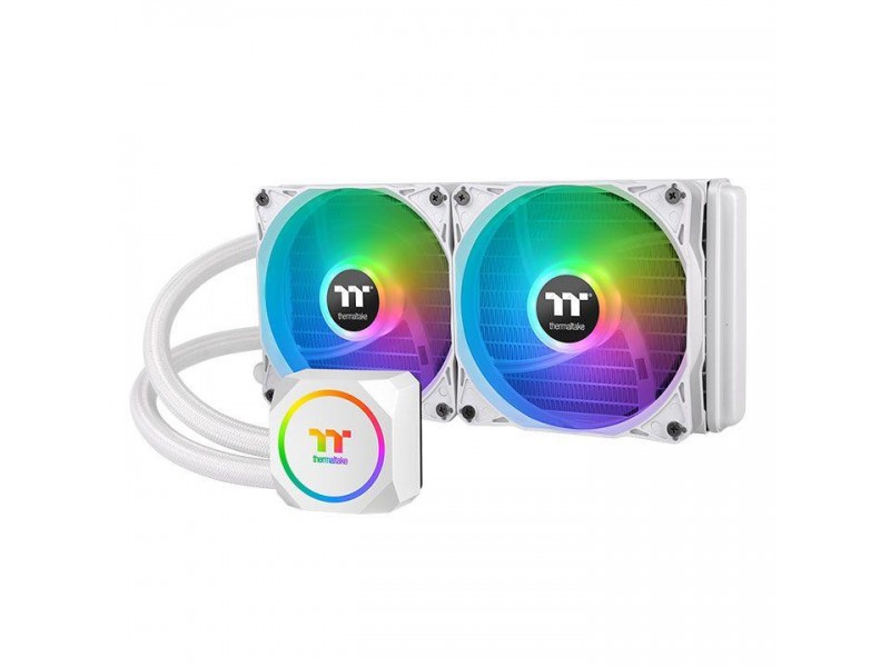 Охладител за процесор Thermaltake TH240 Snow ARGB Sync Intel/AMD