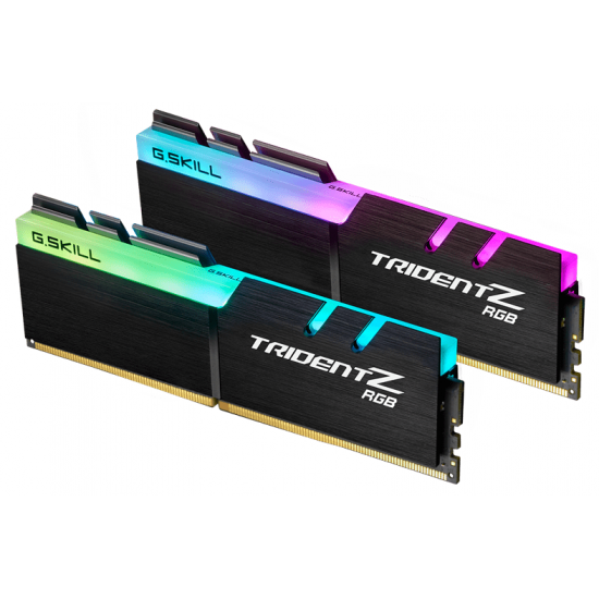 Памет G.SKILL Trident Z RGB 16GB(2x8GB) DDR4 PC4-25600 3200MHz CL16 F4-3200C16D-16GTZR