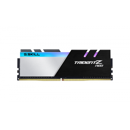 Памет G.SKILL Trident Z Neo RGB 32GB(2x16GB) DDR4 PC4-25600 3200MHz CL16 F4-3200C16D-32GTZN
