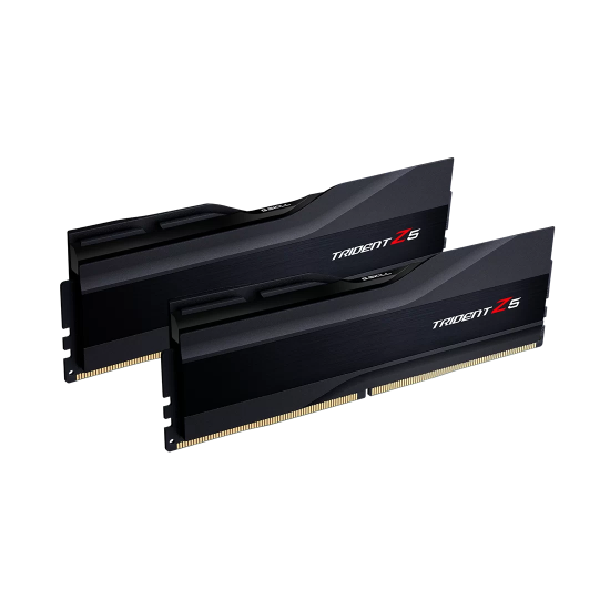 Памет G.SKILL Trident Z5 Black 32GB (2x16GB) DDR5 6400MHz CL32 F5-6400J3239G16GX2-TZ5K 1.40V, Intel XMP