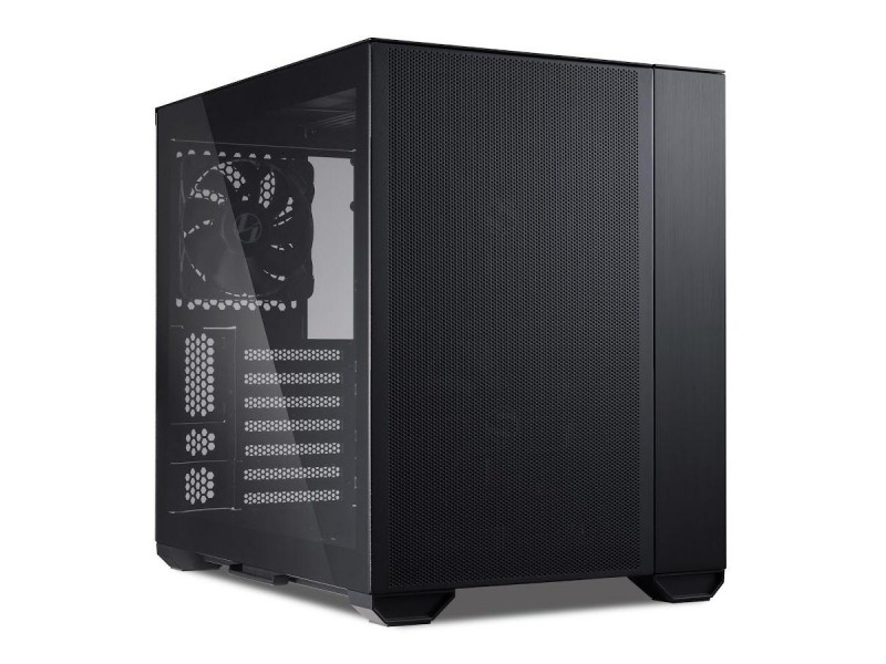 Кутия Lian Li O11 Air Mini Tower, Tempered Glass, Черна