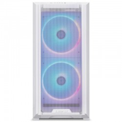 Кутия Lian-Li LANCOOL 216 RGB Mid-Tower, Tempered Glass, Бяла Кутия Lian-Li LANCOOL 216 RGB Mid-Tower, Tempered Glass, Бяла
