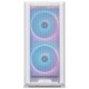 Кутия Lian-Li LANCOOL 216 RGB Mid-Tower, Tempered Glass, Бяла