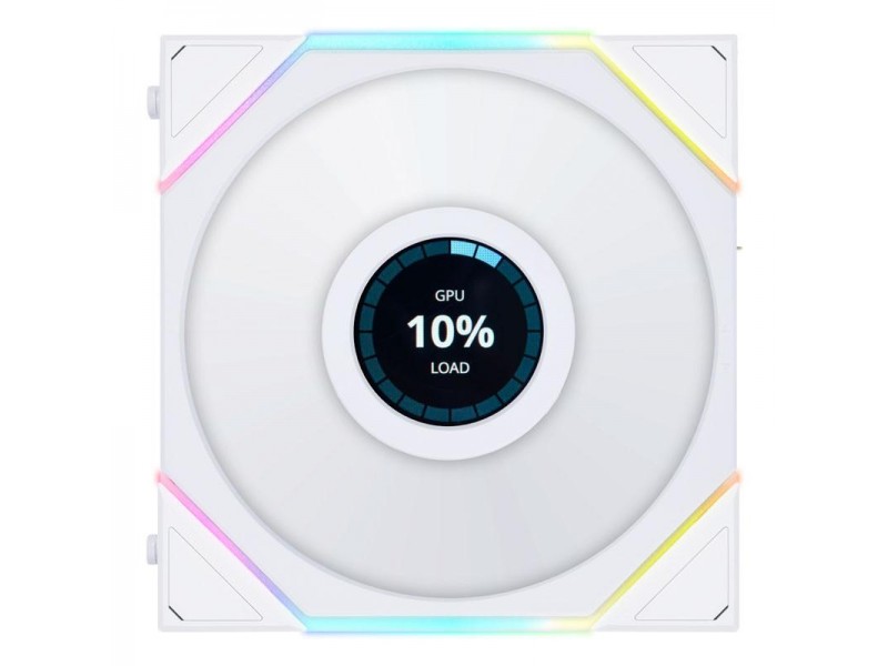 Вентилатор Lian Li UNI FAN TL Reverse LCD 120mm - White