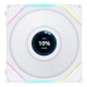 Вентилатор Lian Li UNI FAN TL Reverse LCD 120mm - White