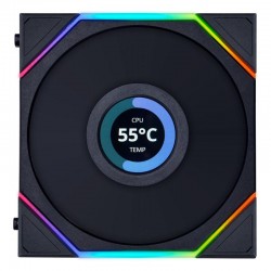 Комплект 3 броя Вентилатор Lian Li UNI FAN TL LCD 120mm - Black Комплект 3 броя Вентилатор Lian Li UNI FAN TL LCD 120mm - Black
