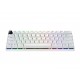 Геймърска клавиатура Logitech Pro X 60 Tactile White, KEYCONTROL, LIGHTSYNC, RGB, Бяла