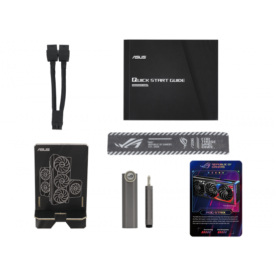 Видео карта ASUS ROG STRIX GeForce RTX 4070 SUPER OC Edition 12GB GDDR6X