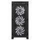Кутия ASUS TUF GAMING GT302 Tempered Glass, ARGB, Black
